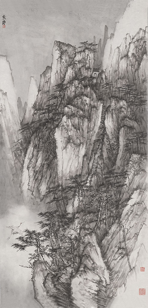 Zhang Liyong. Winter Knowing. 136 x 68 cm